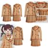 Entzückendes, von Anime inspiriertes Erdbeer-Cosplay-Outfit mit JK-Schuluniform