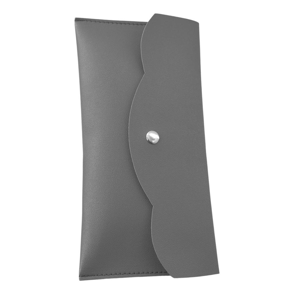 Leather Makeup Bag Portable Makeup Brush Organizer Pouch 24x12cm Cosmetic Travel Toiletry Organizer for Women Girls