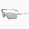 Women's Trendy Semi-Rimless Sunglasses for Mountain Climbing, Sports, and Outdoor Cycling – Face-Slimming, Windproof Goggles