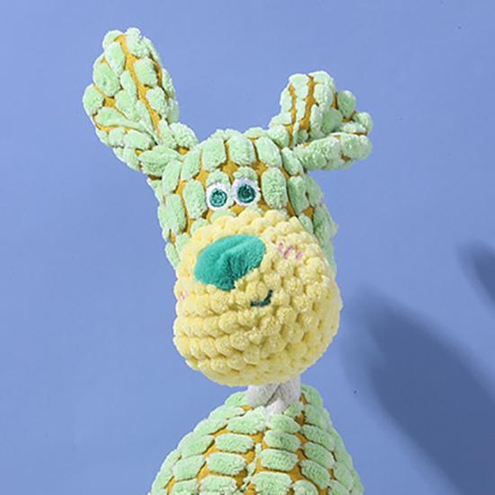 1/2Pcs Pet Sound Toy Dog Donkey Giraffe Shape Puppy Relief Toy Interactive Fun Teething Support Chew Entertainment Toy