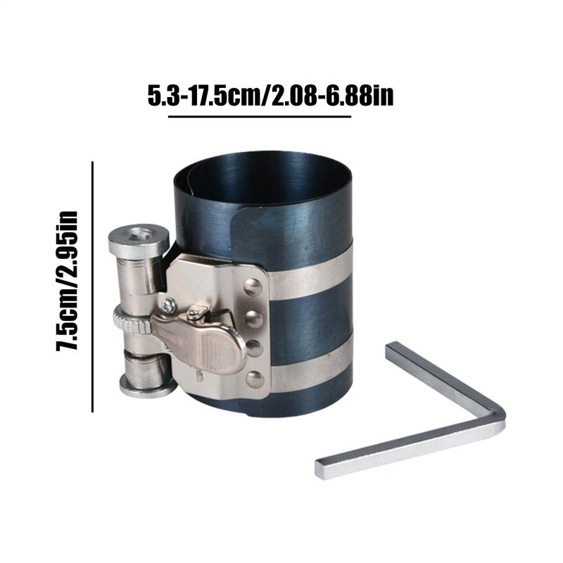 Piston Ring Compressor Tool Piston Ring Installation Tool Car Repair Supplies With Plier For Truck Vehicle RV Sedan Automotive