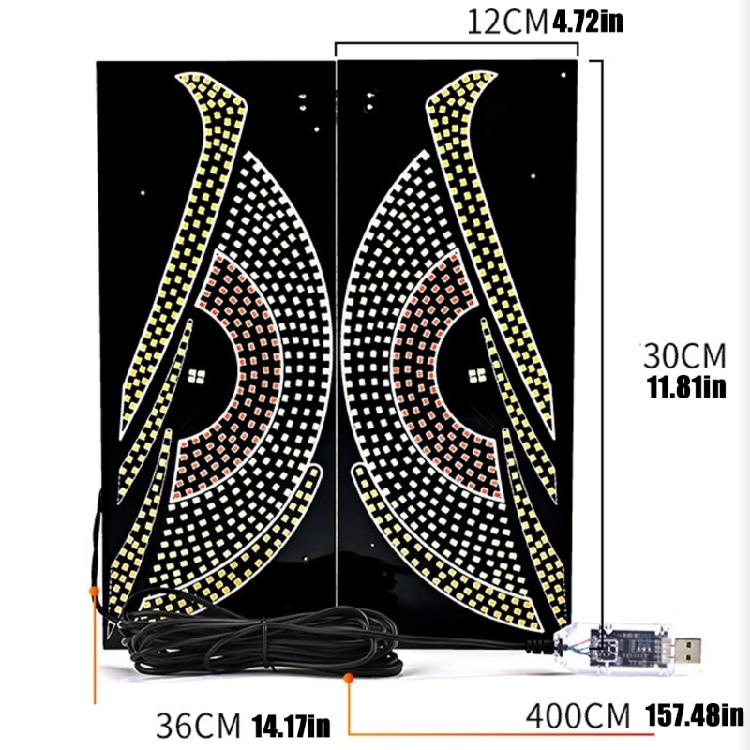 Flexible Devil Eye Decorative LED Light Sign For Creating Enchanting Atmospheres Modern Interiors Creative Indoor Spaces