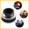 Universal 40-42mm Air Filter Cleaner Round Tapered Replacement for Motorcycle Silver Tone Auto Replacement Parts