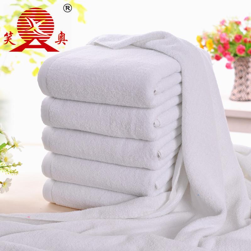 Bath B & B white large towel 70 * 140 soft absorbent cotton bath towel