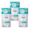 Set of 3 Kao Curel Moisturizing Foaming Body Wash Refills (380mL X 3) - Includes Bonus (Quasi-drug)