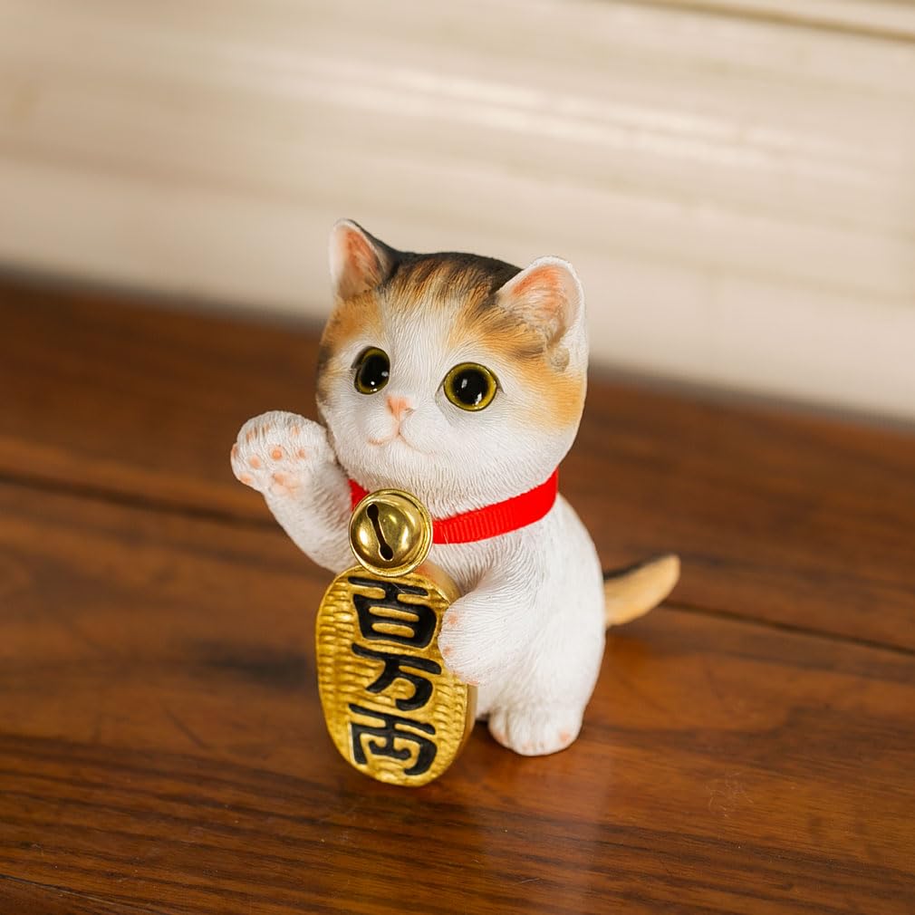 figurine Cat ornament for business protection from protection from good increased attracting good for grand New miscellaneous object calico cb039m
