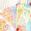 Cute Decorative Stickers Guka Accessories 8Pcs Cartoon Scrapbooking Stickers