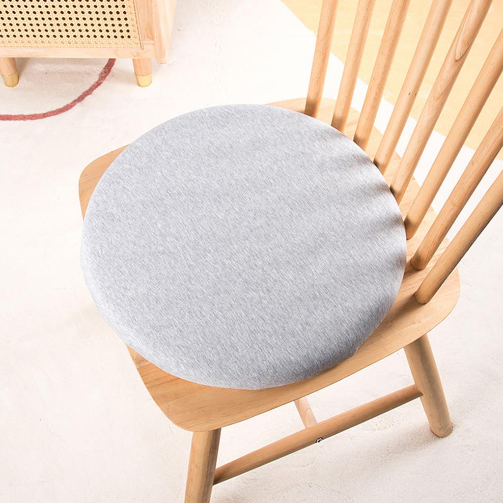 Pouf Kissen Abnehmbar Waschbar Bequem Rund Tatami Memory-Schaum Sitzkissen für Wohnzimmer Esszimmer Leicht