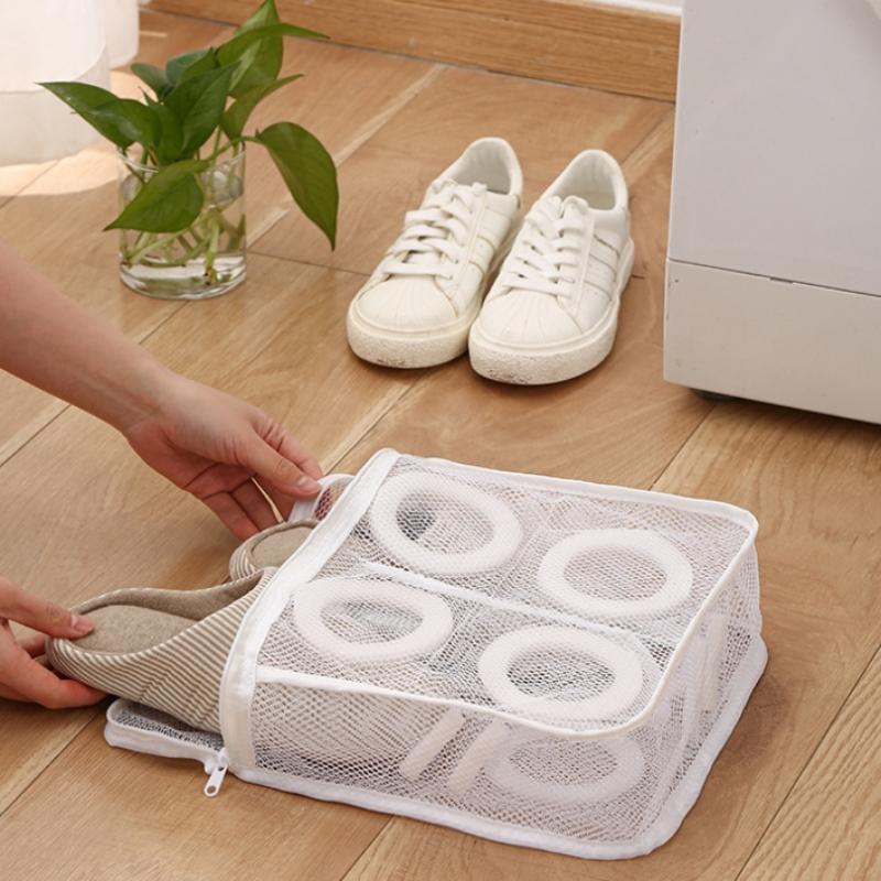 Schuhe Waschen Beutel Multifunktionales Wäschenetz Waschbeutel Anti-Verformung Schuhe Kleidung Organizer Wäschezimmer Zubehör