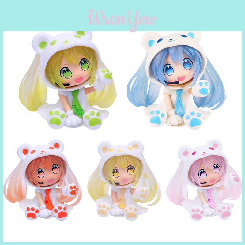 Q Version Hatsune Miku Pvc Figurine Model Toy Highly Detailed Collectible For Anime Fans