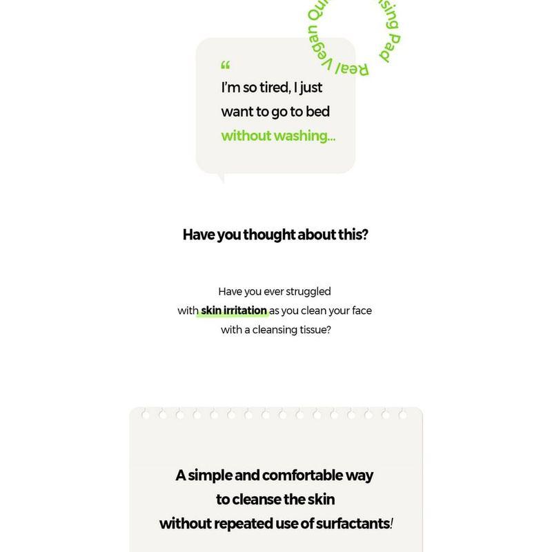 KLAVUU - Real Vegan Quick Cleansing Pad