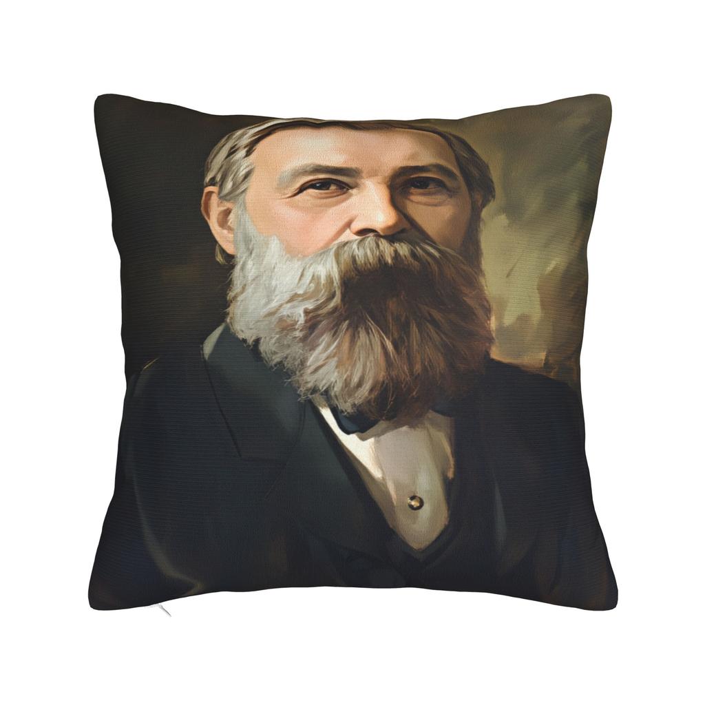 Pillow Cover Karl Marx Engels And Lenin Fashion Pillow Case For Office Car Home Decor Pillowcases