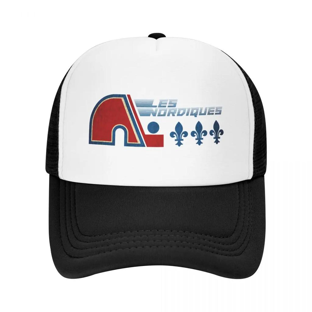 Retro Nordiques Quebec Hokejová Baseballová Čepice Golfová Kšiltovka Rybářská Čepice Pánská Tenisová Dámská