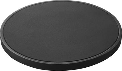 Yamazaki Magnetic Silicone Pot Tower Heat Dishwasher Attaches To Pot Bottom for Easy 10319 Holder, Round, Black, W16.1×D16.1×H1.2cm, Series,