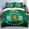 Leone dorato, logo Sporting. Set lenzuola Set copripiumino Copripiumini Federe(1 * Copripiumino 2 * Federe senza imbottitura per piumino)