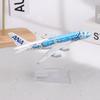 1 Satz Blaue Meeresschildkröte Airbus 380 A380 Airways Metalllegierung Diecast Flugzeug 16 cm Air Japan Ana Airlines Flugzeugmodell Spielzeug