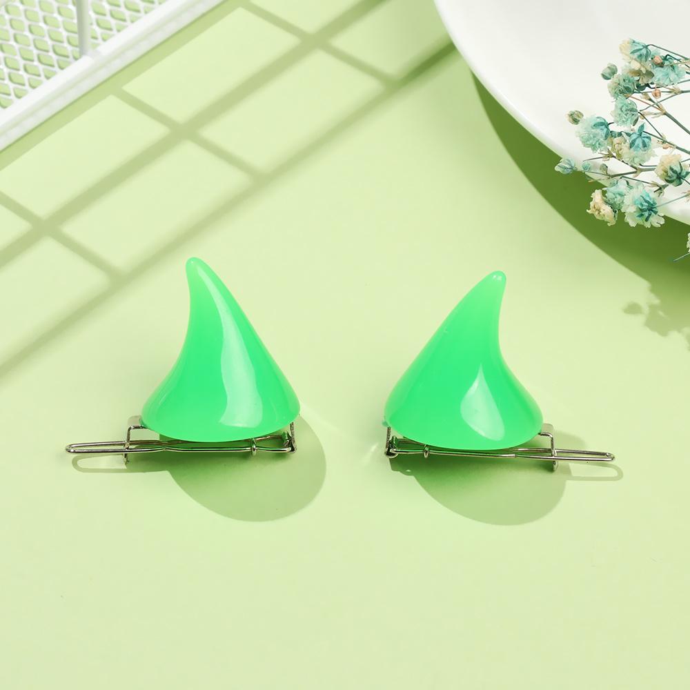 1 Pair Party Halloween Horn Hair Accessories Costume Pin Small Demon OX Horn Hairpins Hair Clips