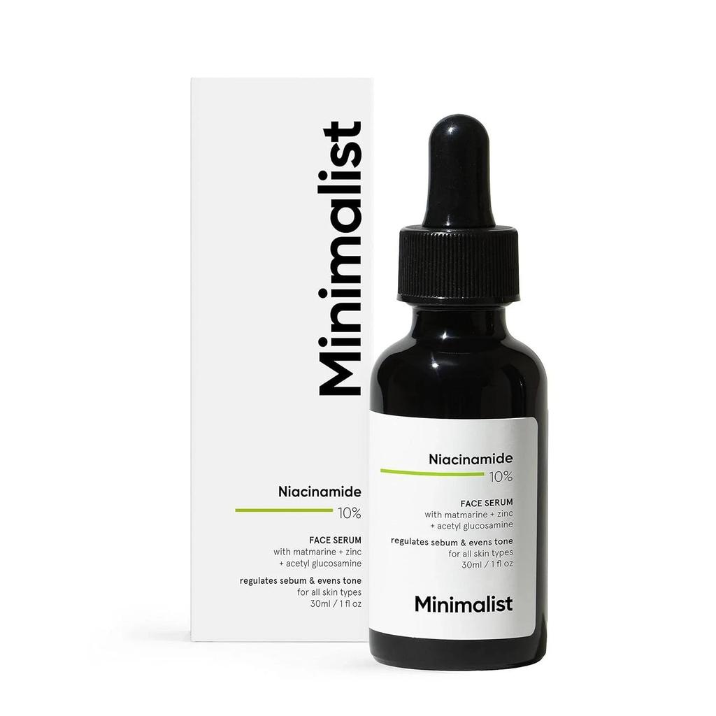Minimalist 10% Niacinamide Face Serum For Nourishing Skin 30ml