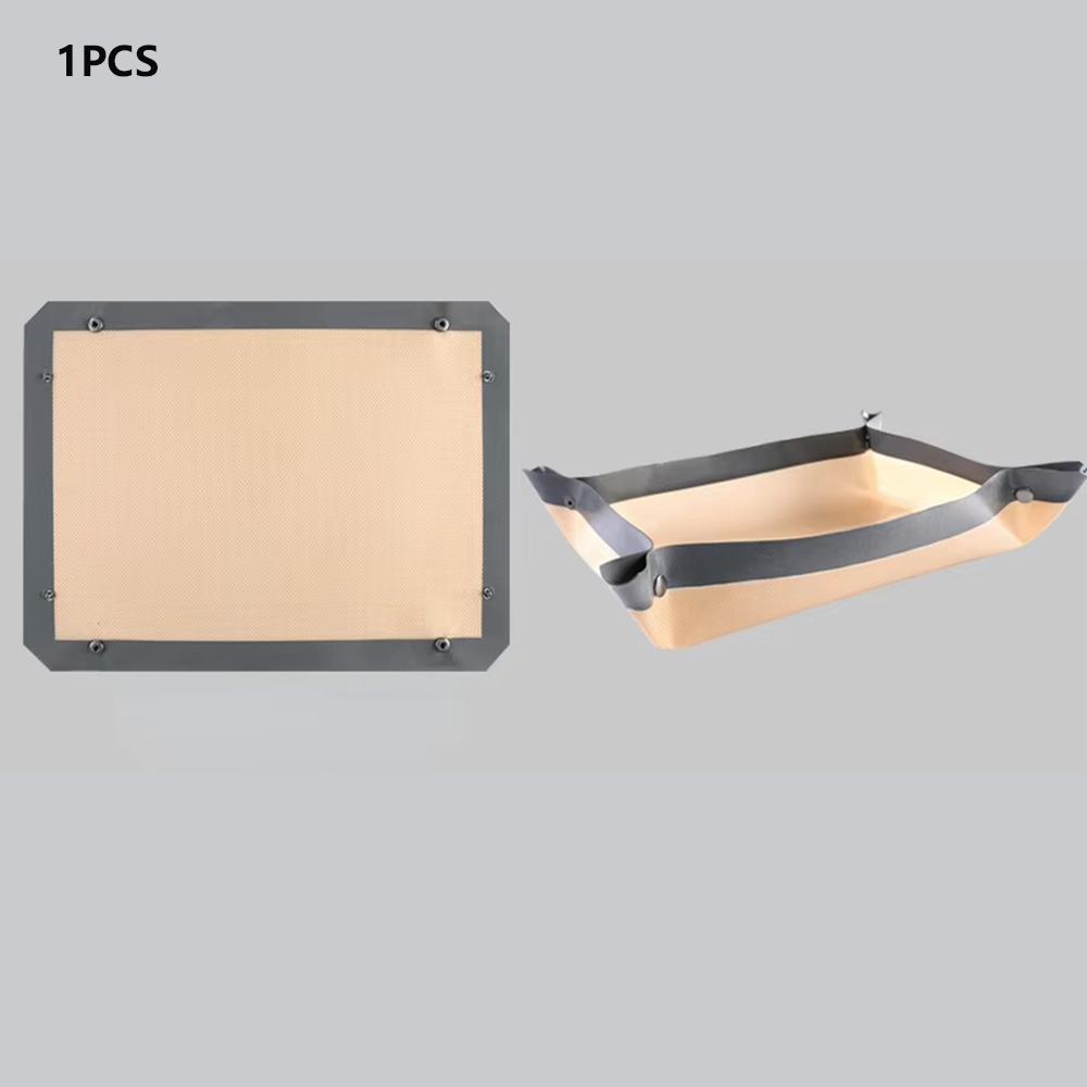 

BUYYES Baking Mat Silicone Leakproof Cookie Tray Non-stick Baking Basket Heat Resistant Oven Liner Home Kitchen Tools Baking Mat