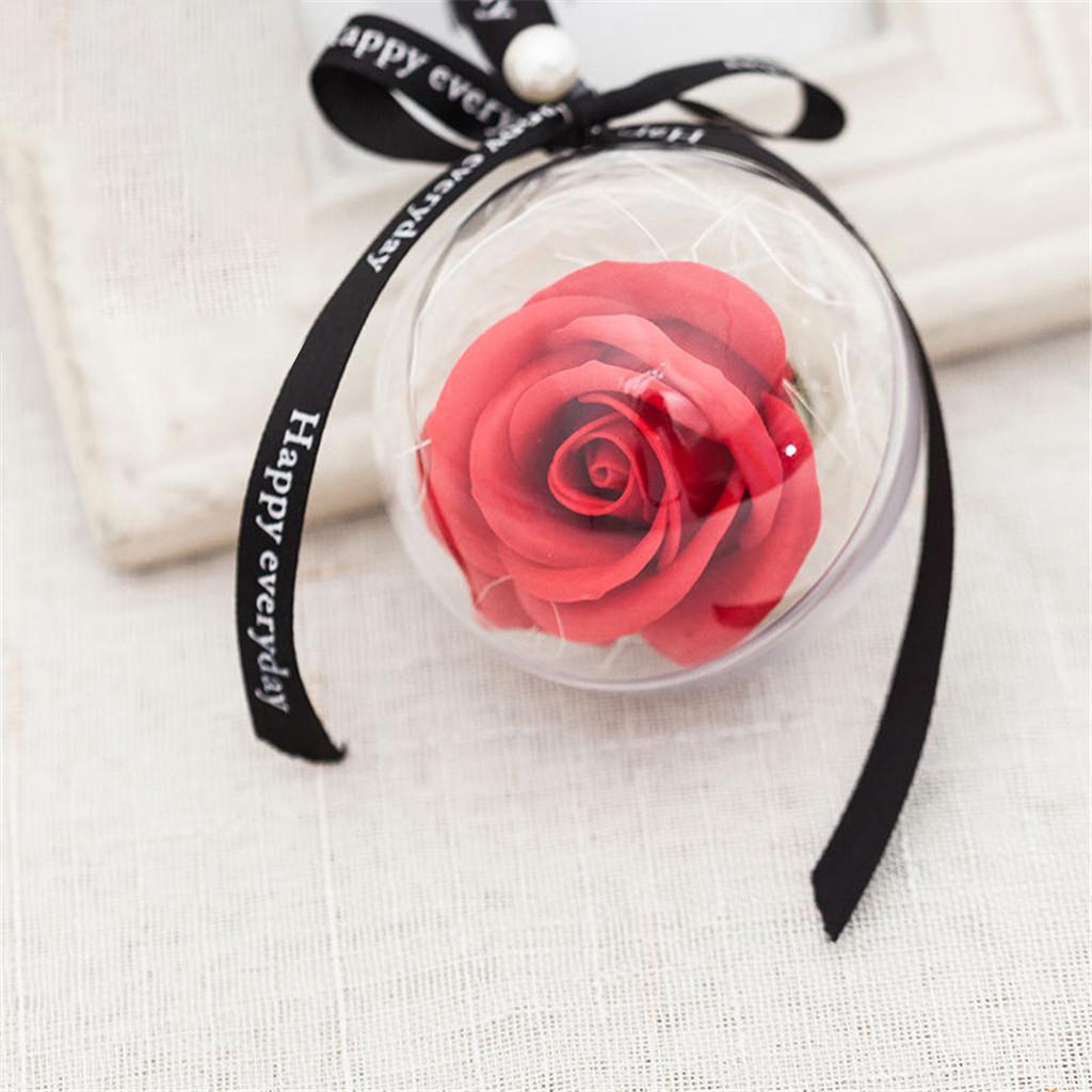 Valentine's Day DIY Soap Flower Gift Rose Box Bouquet Wedding Home Festival Gift