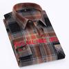 Mărime 11XL 10XL 9XL Cămăși de Flanelă Carouri la Modă Pentru Bărbați Mânecă Lungă Bumbac Casual Moale Standard-Fit Cămașă Bluză Îmbrăcăminte