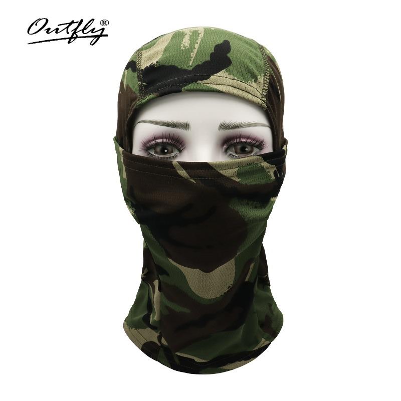 Spring and summer equipment dustproof sunscreen scarf ice silk men's camouflage changeable magic headscarf cycling mask