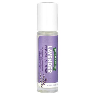 Essential Oil, Portable Roll-On, Rejuvenating Lavender, 10 Ml (0.33 Fl Oz)