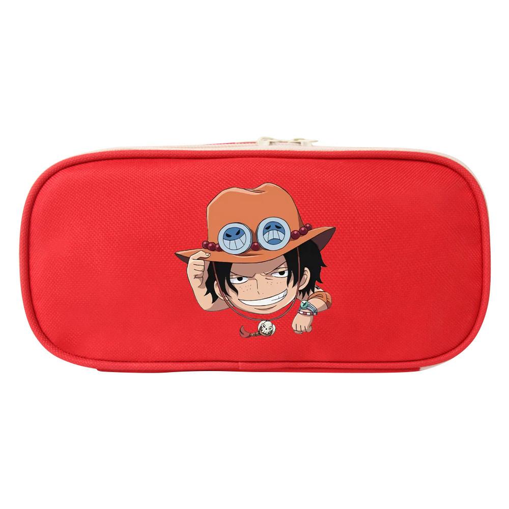 Piece One Pattern Printing Canvas Stationery Bag Student Pencil Fashion Case