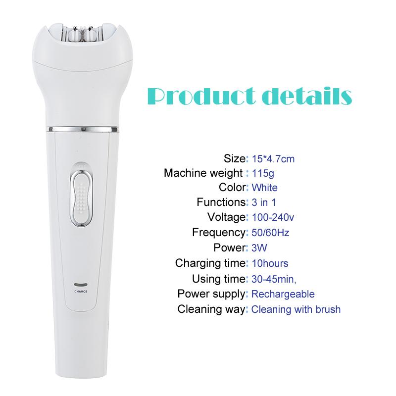 Electric Facial Cleansing Brush 5 IN 1 Silicone Sonic Face Cleaner Deep Pore Face Cleansing Brush Device