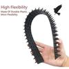4,8 Meter Taubenabwehr Vogelspikes-Set, Edelstahl-Vogelspikes Sicher für Tauben/Vögel/Möwen/Spatzen, Installiert an Fenster, Balkon, Garten