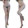 Sex stockings Hollow hand-torn stockings Ultra-thin open-crotch jumpsuits stockings Temptation four-sided open-crotch one-piece stockings