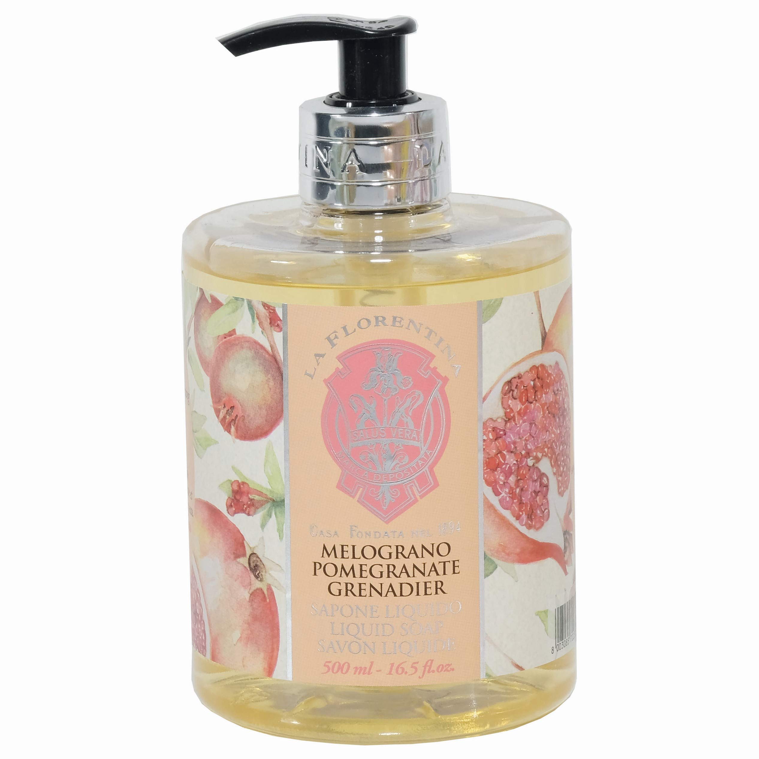 

LA FLORENTINA Liquid Soap Pomegranate Body Soap Beige 500ml