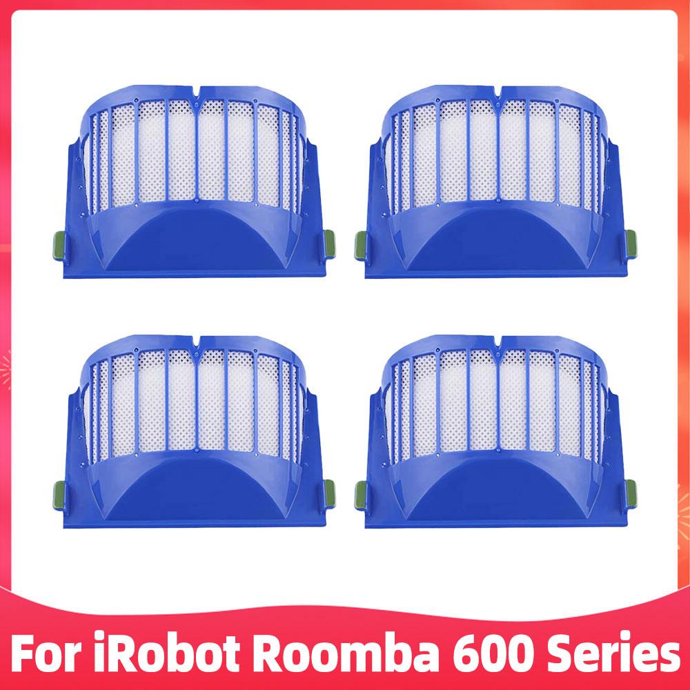 For iRobot Roomba 600 Series 692 690 680 660 651 650 620 618 610 620 625 671 695 564 Robot Vacuum Main Side Brush Hepa Filter