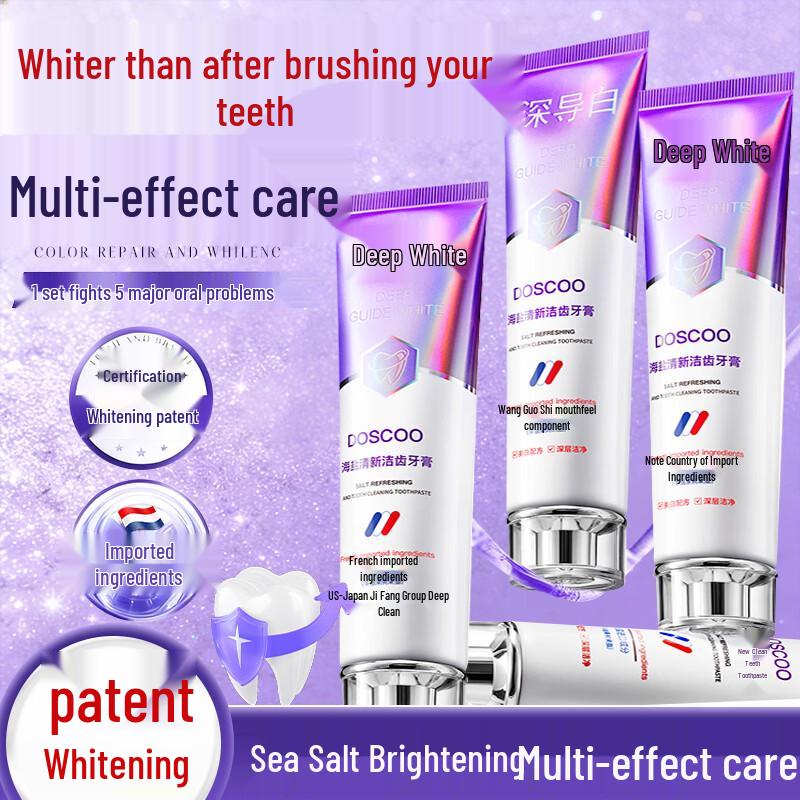 DOSCOO Sea Salt Whitening Toothpaste