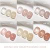 Ice Transparent Nude Jelly Gel Nail Polish Pink Nails White Nails Gel Polish Manicure Nail Art Varnish