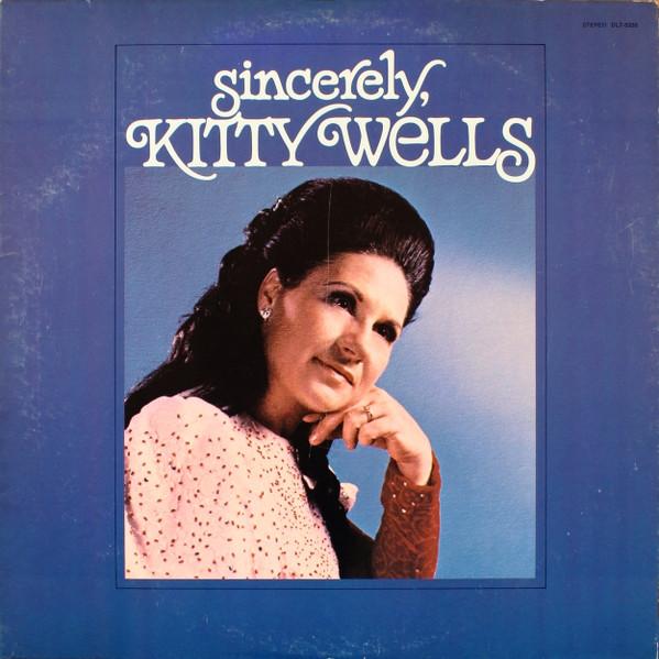 

LP Record KITTY WELLS - Sincerely DL75350 Decca 1972 US Folk Used