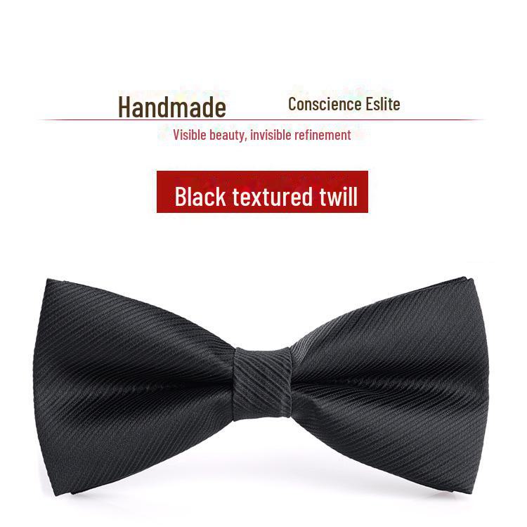 Wine Red Korean Bow Tie for Men - Ideal for Weddings and Best Man Attire