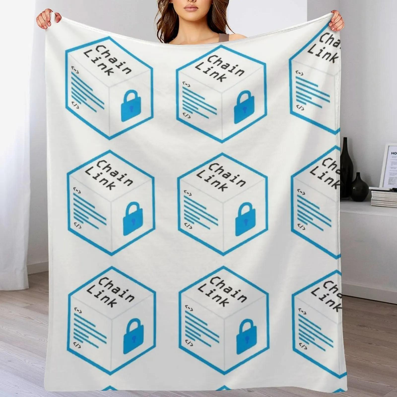 

Chainlink Throw Blanket Multi Use Warm Blanket for Living Room Bedroom 102x76cm(40x30in)