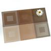 Square Frame PVC Placemats Heat Insulation Non-slip Waterproof Mats Western Food Mat Hotel Table Decoration and Accessories