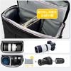 DSLR Camera with EVA Divided Universal Camera Shoulder Compatible with and Sony Cameras Case/Bag Impact-Resistant Exterior, Storage, Bag,