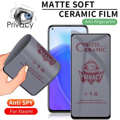 Xiaomi 11T 10T Poco X6 X5 X3 Redmi Note 14 13 13s 12s 12 11 11s 10 10s 9s 9 8 Pro 14C 13C 10C 9C 9T Matte Privacy Ceramics Screen Protector