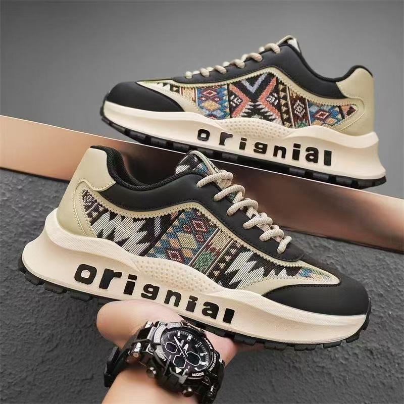 Hochwertige Herrenschuhe neue Plateau-Freizeitmode leichte Sport-Dad-Schuhe