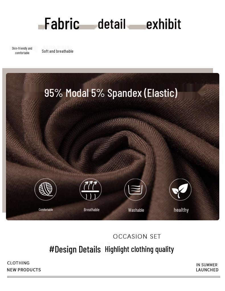 Women's Autumn/Winter Modal Round Neck Flared Long Sleeve Slim Base Layer Top