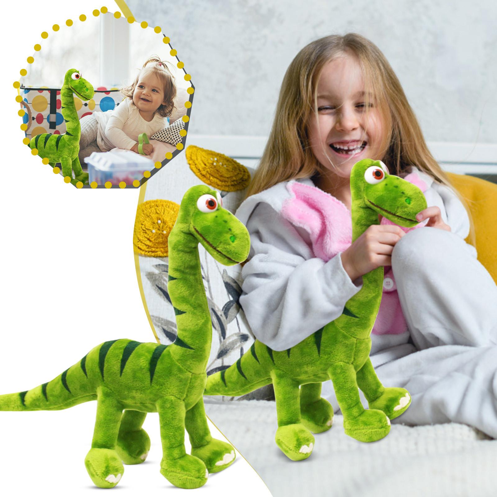 

Динозавр плюшевые игрушки мягкие игрушки игрушка подарок на день рождения любимый подарок на день благодарения детей сюрприз на день рождения зелёный