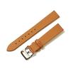 Import King Original Watch Parts, Compatible with Herm?s, for H Watch Small, Aftermarket Strap, Cowhide and Calfskin Leather, Brown, Stainless Steel,