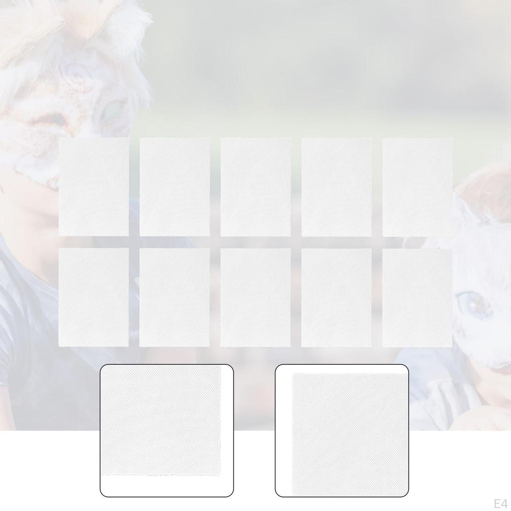 10 Τεμάχια Μάτια Fursuit Διχτυωτά για Cosplay 20cmx30cm Φύλλο Ματιών Αξεσουάρ Φεστιβάλ Πάσχα