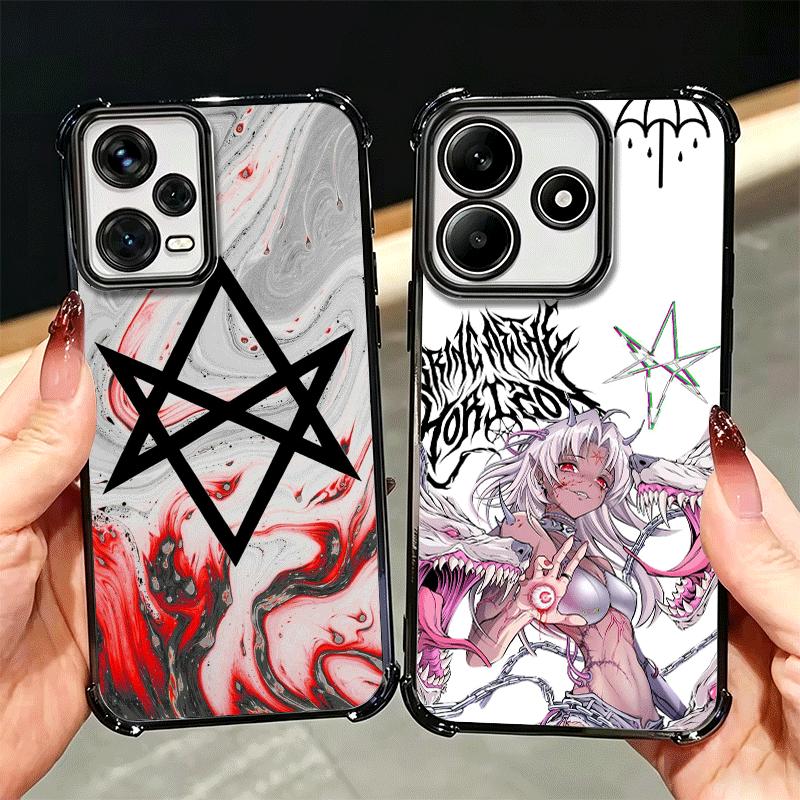 BMTH B-Brings Me The H-Horizons Soft Phone Case For Xiaomi Redmi Note 14 15 Pro Plus 13 12 11S 11T 5G 10 9S 9 Plating Anti-Fall