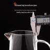 ZISIZ Heat-Resistant Glass Teapot