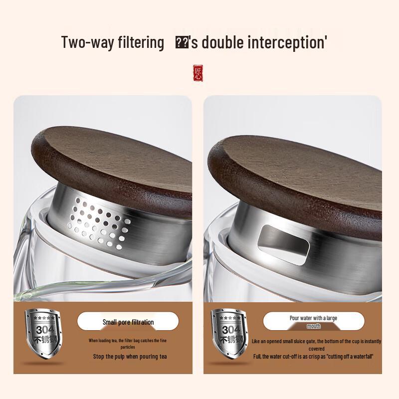 High Borosilicate Glass Cold Water Pitcher