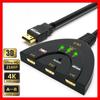 4K HDMI 2.0 Cable Auto Switch Switcher Splitter Adapter 3 In To 1 Out Devices